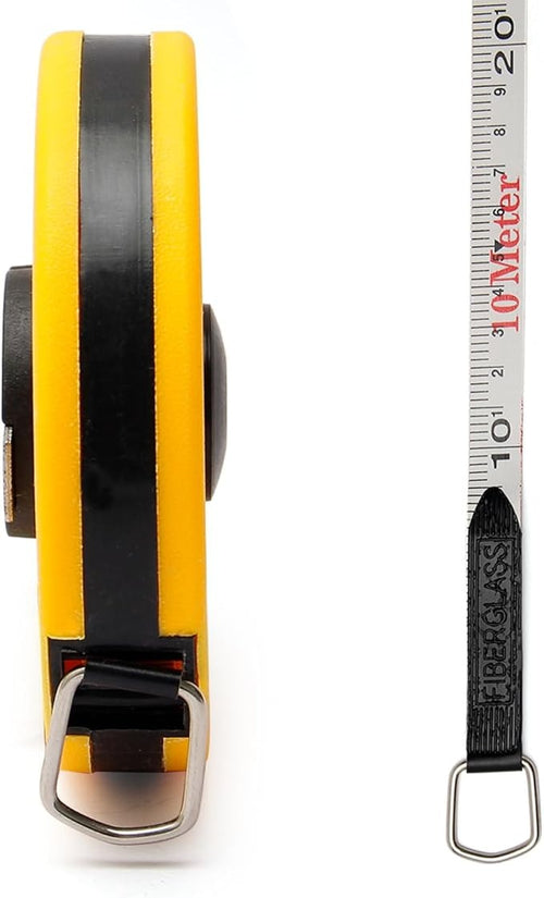 10M Double-Side Metric Fiberglass Measuring Tape Reel