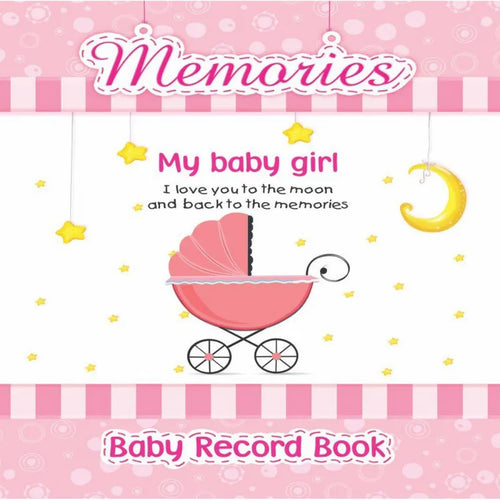 Baby Memory Record Book Keepsake Journal