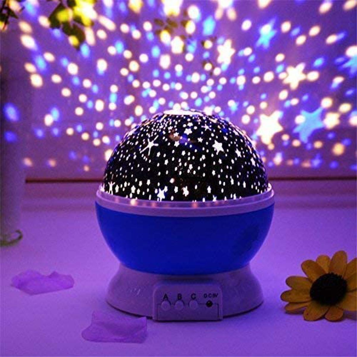 LED Starry Sky Projector Night Lamp for Kids and Babies Random Color
