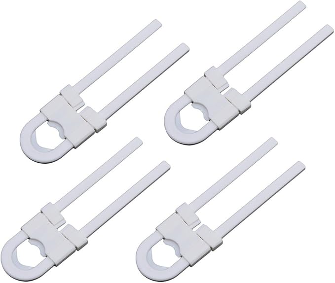 Child Safety Lock Pack of 2 – Adhesive Cabinet & Fridge Safety Straps