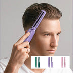 Hair Straightener, Mini Hair Brush Ceramic Coated Portable Styling Comb