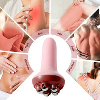 360° Roller Ma ual Hand Massanger | Handheld Massage Ball | Full body pain Relief | Neck ,Back , Shoulder , Leg & foot