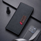 black long wallet for office and travel