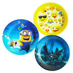 Character Birthday Plates | 10 Pcs Set