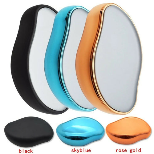Bleame Crystal Hair Eraser – Painless Exfoliation Hair Removal Tool For Arms Legs Back – Apply To Any Part Of The Body – China (random Color)Without Box