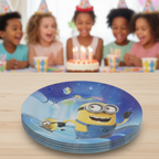 Character Birthday Plates | 10 Pcs Set