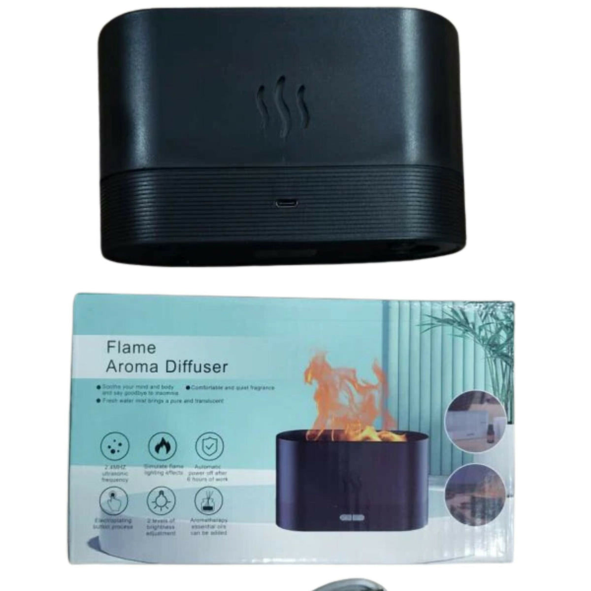 Office Fire Diffuser Flame Air Diffuser & Humidifier for Home, Office & Yoga | Action.pk ...