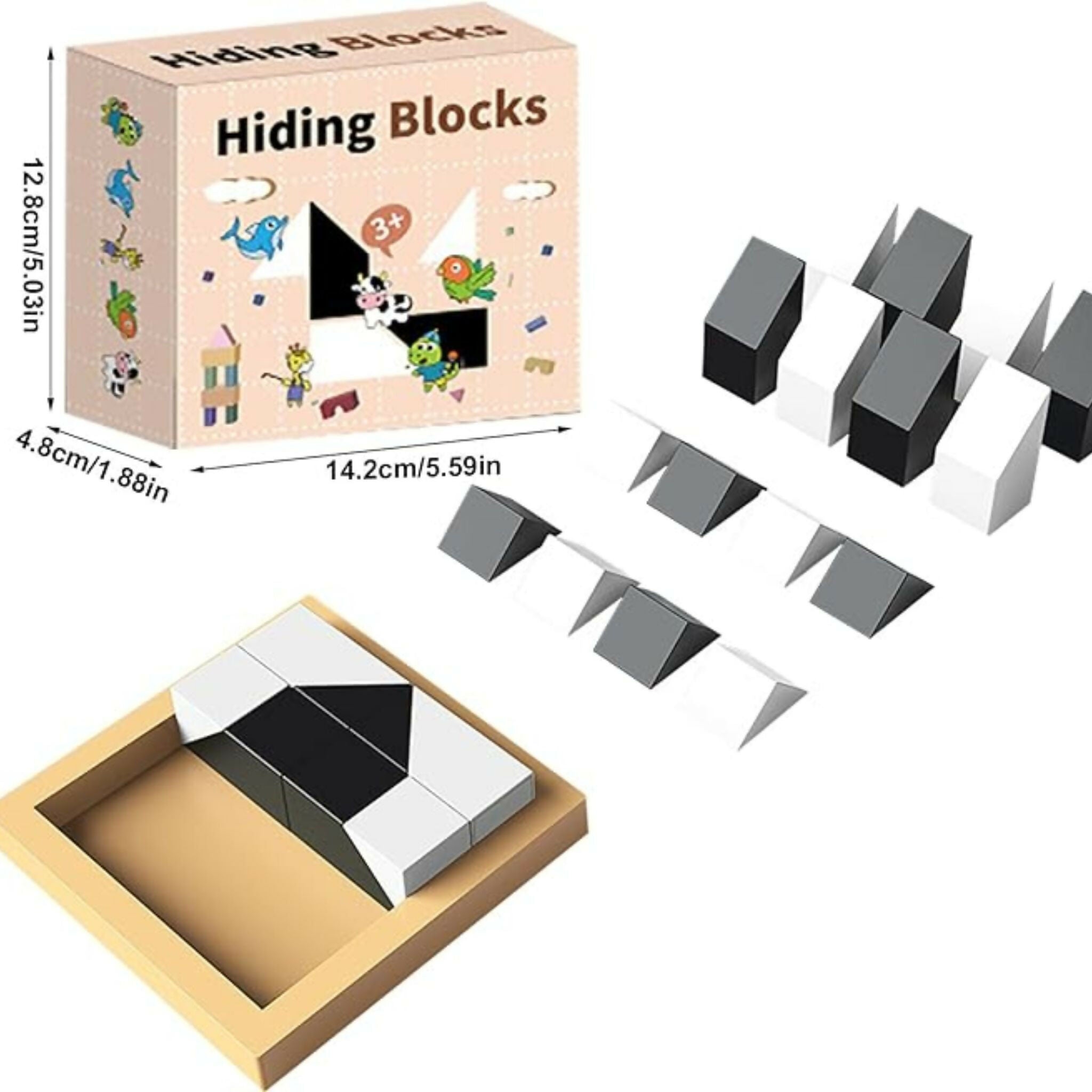 Durable Hiding Blocks