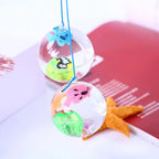 Glowing Cartoon Fish Ball Toy for Kids Auto Light Bouncing Ball