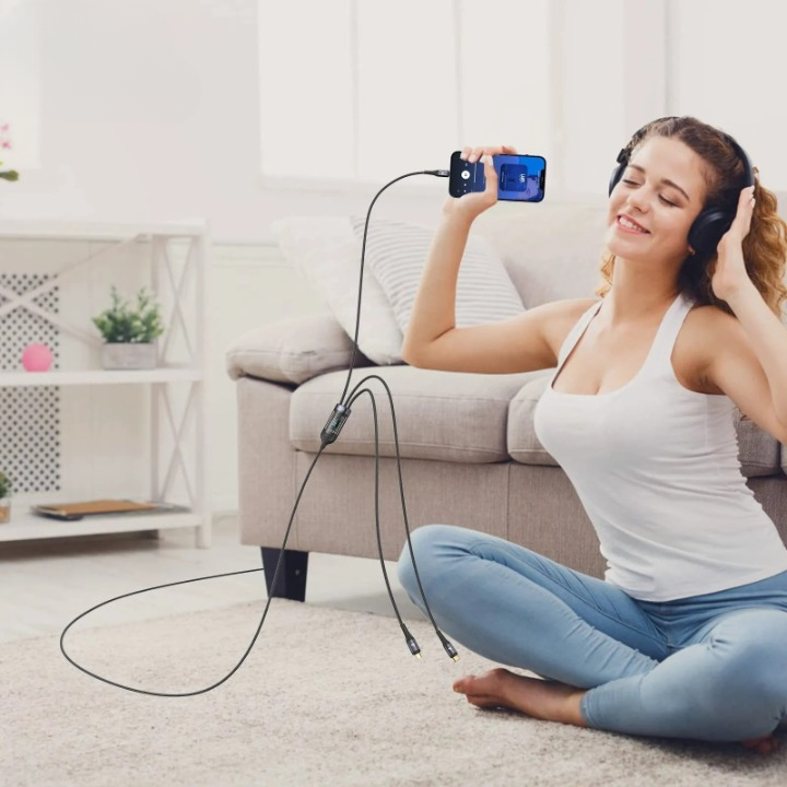 Gamen 3 in 1 100W Fast Charging Cable Nylon Braided