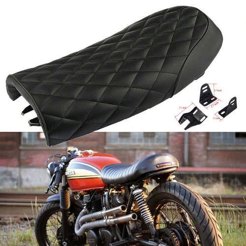 Motorcycle Seat, Cafe Racer, Two Person For Universal