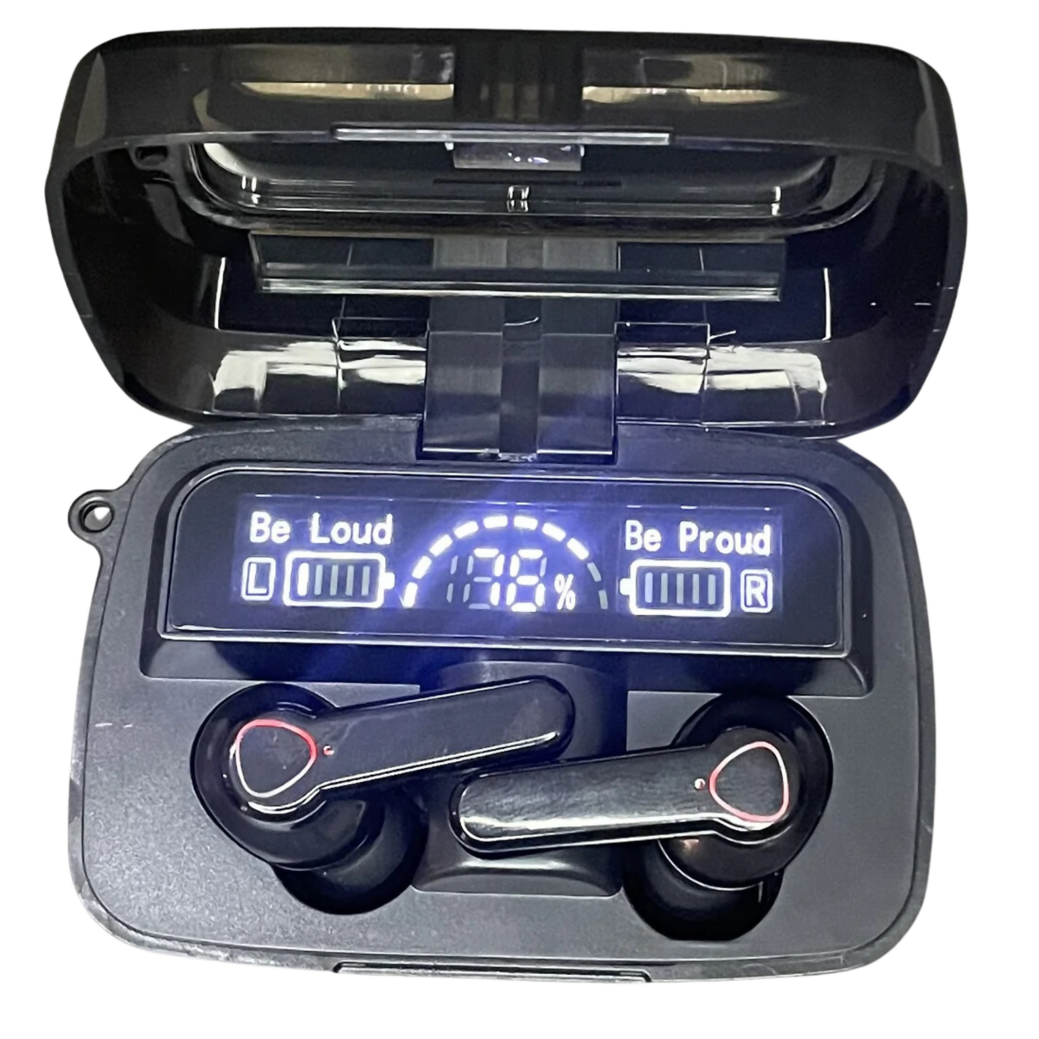 M19 Earbuds, Hifi Sound Wireless with Power bank, for All Mobiles