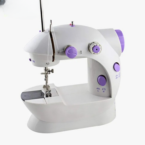 Portable Mini Sewing Machine, Compact Dual-Power Stitching Machine
