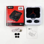 M90 Pro Gaming Earbuds, Bluetooth 5.3 Wireless Earphones with ENC Noise Reduction