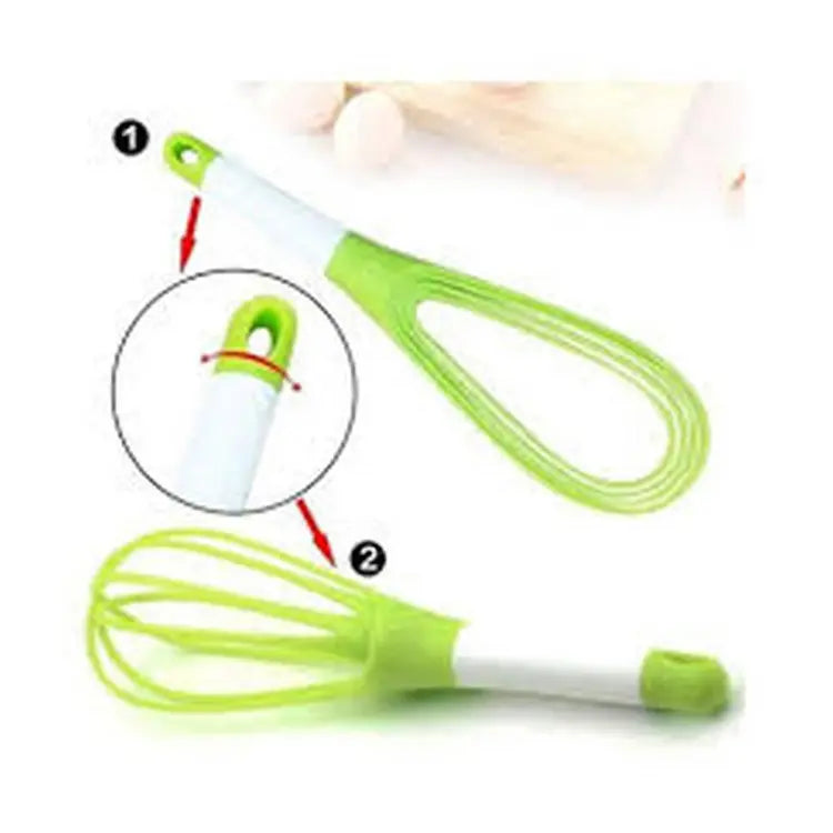 Manual Egg Beater Whisk, PP Plastic Kitchen Hand Mixer