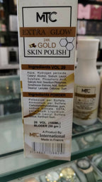 MTC International Extra Glow 24K Gold Skin Polish Kit – Professional Face & Body Brightening System