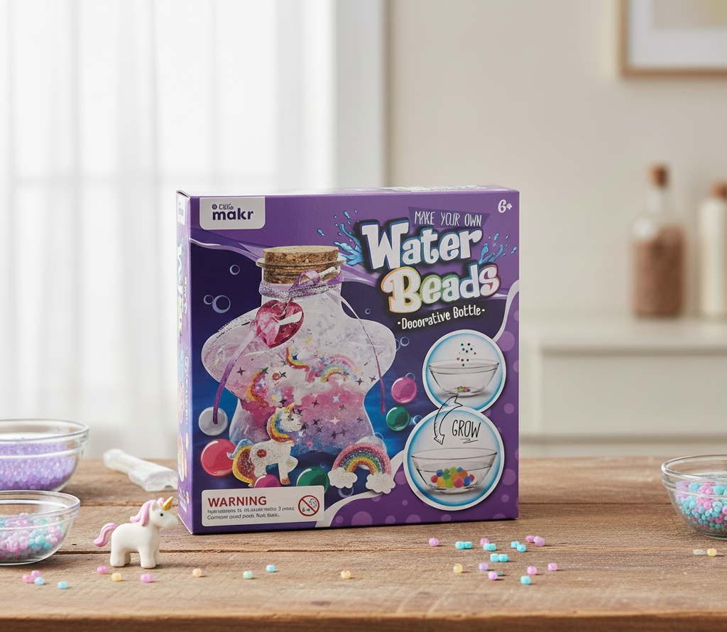 DIY Water Beads Decorative Bottle Kit – Make Your Own Sensory Display