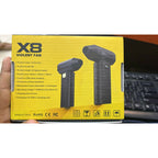 X8 Violent Fan Mini Jet Fan Handheld USB Rechargeable Brushless Powerful Airflow Fan