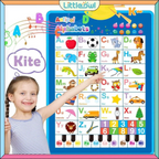 Alphabet Wall Chart, Interactive Electronic English, for Early Learning