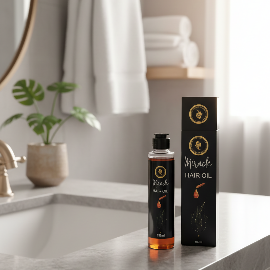 Miracle Elixir Noir Intensive Hair Revival Luxury And Growth Repair Oil For Strong Healthy And Nourished Hair - 150ML