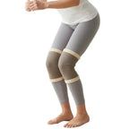 Unisex Wool Knee Warmers Pair | Warm Elastic Fit, Plain design | Winter Wear for Men & Women | Random Colors