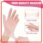 Silicone Moisturizing Gloves Set for Dry Cracked Hands