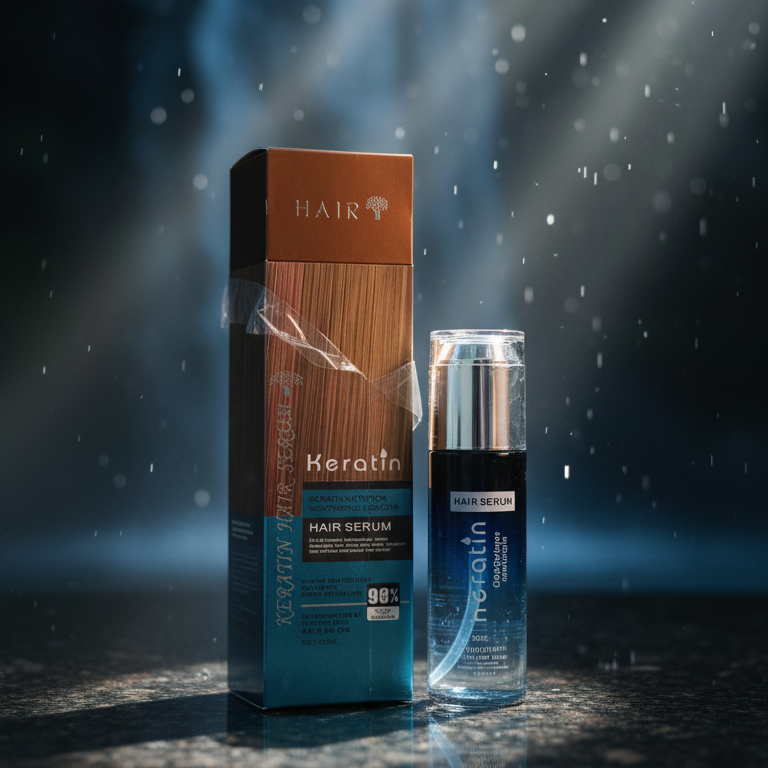 Keratin Hair Serum 80ml Smooth Shine Repair Care