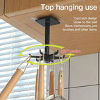 Rotating Storage Hook 360 Degree Wall Adhesive Hook Organizer