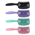 2-In-1 Silicone Scalp Massager Comb For Hair And Shower Use