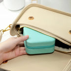QSJ-178 Mini Jewellery Organizer – Compact Travel Storage Box