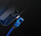 Right Angle Data Cable for iPhone Fast Charging & Data Transfer