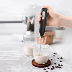 Electric Coffee & Egg Beater, 2-in-1 USB Rechargeable Hand Mixer