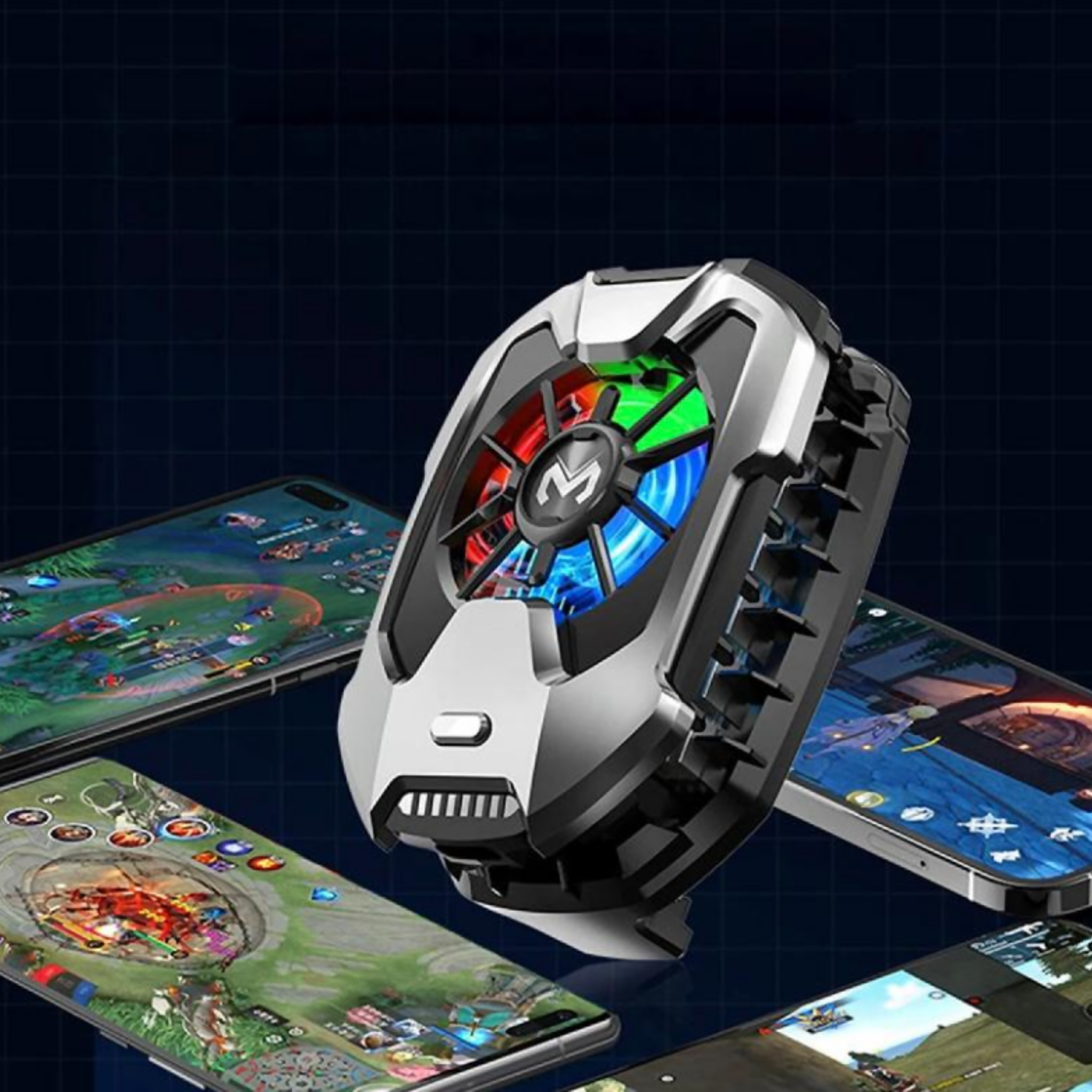 Smartwatch with Cooling Fan and Free Air31 Wireless Earbuds