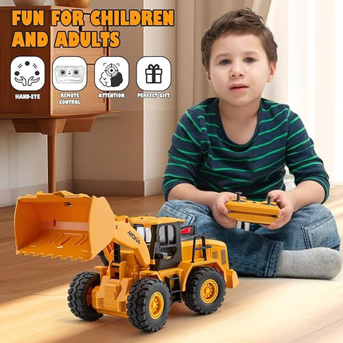The Perseids 1/16 Scale Remote Control Bulldozer – 11 Channel RC Construction Toy