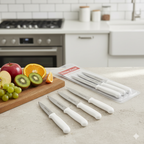 Professional Stainless Steel Kitchen Knives for Meat, Vegetables, Fruits & Daily Cooking