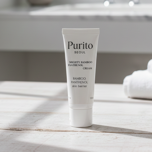 Purito Seoul Mighty Bamboo Cream, Panthenol Hydration & Skin Barrier Care