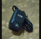 Motorcycle USB Charger, Fast Charging, Waterproof, Universal