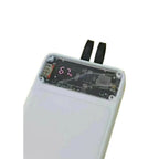 66W Fast Charging 20,000mAh Power Bank with Built-in Cables (White)