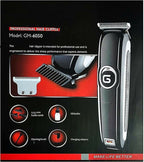 Geemy Original Professional Hair Clipper Trimmer Shaver GM-6050 With Full Accessories Kit For Precision Grooming And Styling