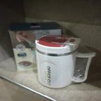 Stainless Steel Insulated Coffee Mug with Spoon | Anti-Slip Bottom | Office & Home Use