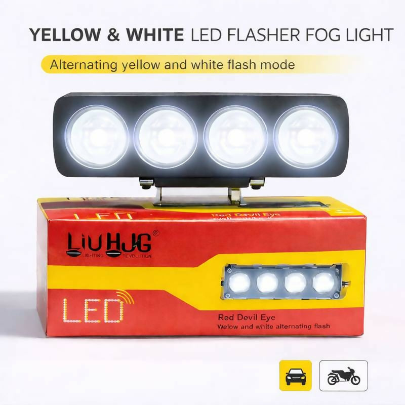 4 Lens Flasher Fog Light 40W