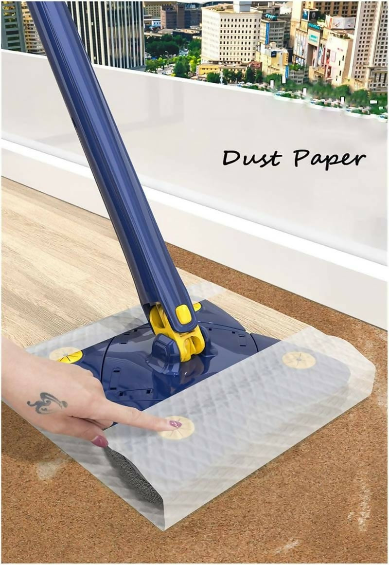 360° Rotatable 4 leaf clover twist water Auto squeezes Mop Adjustable corner Mop self squeezing wringing Multifunctional Ratating Mop for floor wall window