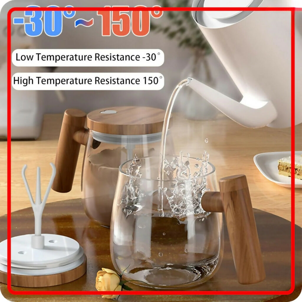 Self Stirring Coffee Mug, Battery Operated, for Home, Office & Travel