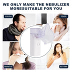Portable Rechargeable Nebulizer Machine Asthma Inhaler 0.5L for Kids and Adults