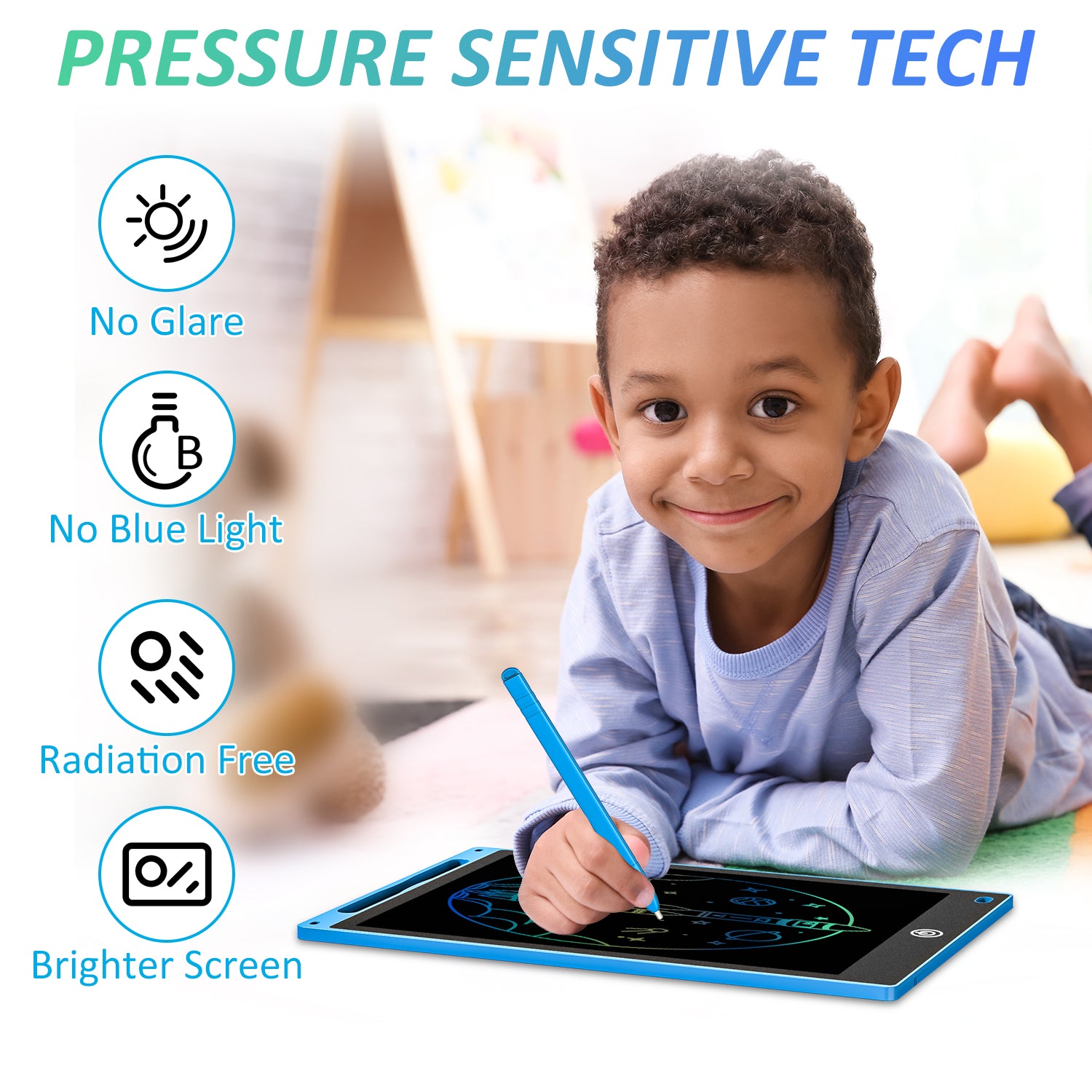 LCD Drawing Tablet, Digital Pad for Kids