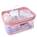 Waterproof PVC Makeup Cosmetic Storage Bag Large Capacity