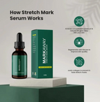 Markaway Stretch Mark Serum Herbal Formula for Scars & Skin Elasticity