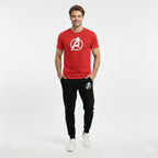 Round neck, half-sleeve casual T-shirt with matching trouser