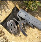 Stainless Steel Outdoor Portable Multitool Plier, Knife & Screwdriver with Leather Pouch