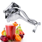 Lemon Orange Clip Handheld Fruit Juicer – Stainless Steel Manual Squeezer
